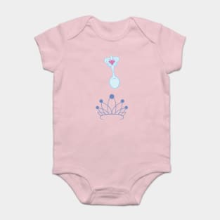 My little Pony - Diamond Tiara + Silver Spoon Cutie Mark My little Pony - Diamond Tiara + Silver Spoon Cutie Mark V2 Baby Bodysuit